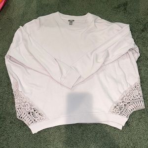 Light purple aerie crew neck